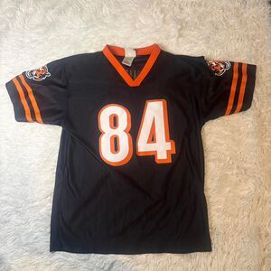 Nfl Women's Black and Navy Top